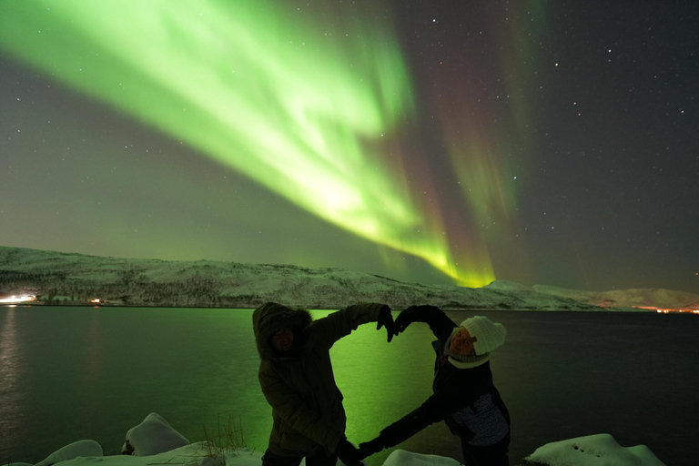 Tromsø: English/Spanish Aurora Pathfinder Tour with Photos Tromsø: English/Spanish Aurora Hunting Private Minibus Tour