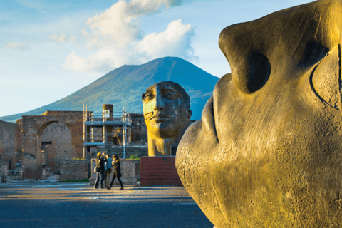 Da Roma: Tour di Pompei ed Ercolano con treno ad alta velocità