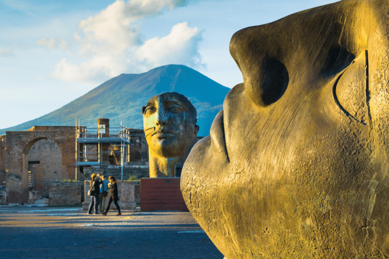 Da Roma: Tour di Pompei ed Ercolano con treno ad alta velocità