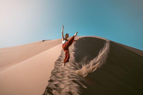 Tour in autobus di Paracas e Huacachina di un giorno intero