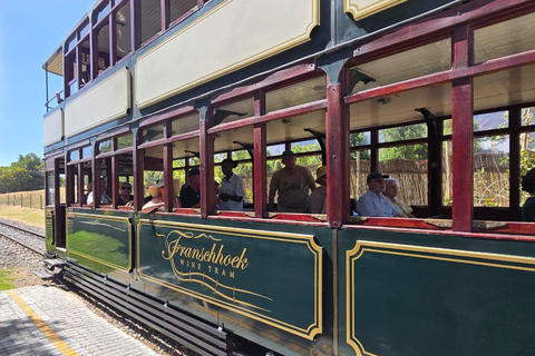 Cape Town: Stellenbosch, Franschhoek Wine Tram Tasting Tour