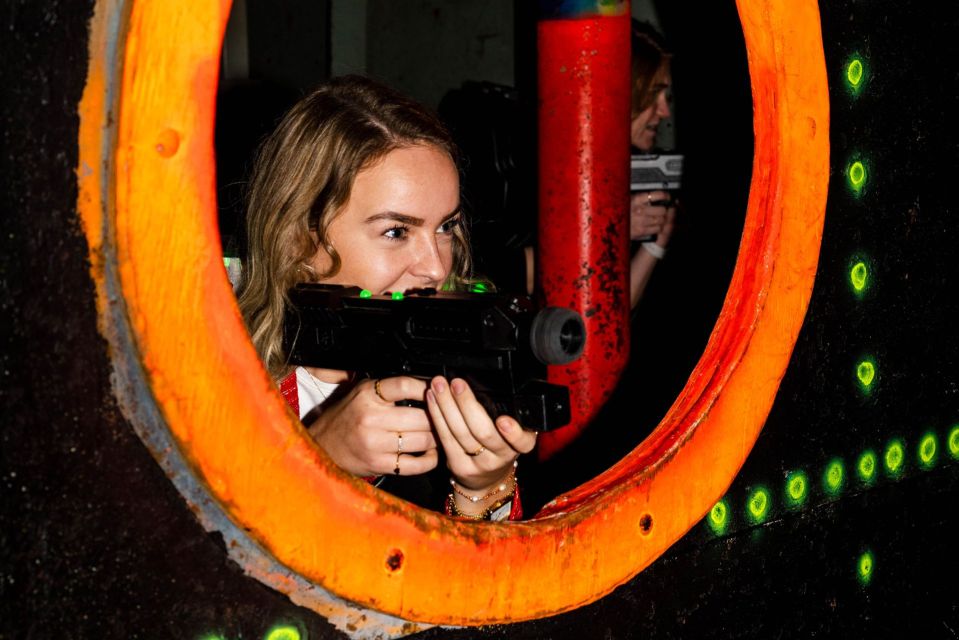 Laser tag game for groups in Barcelona from 7€ 
