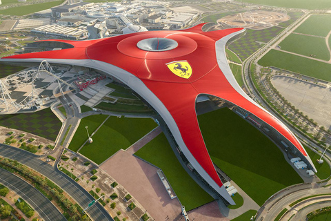 Dubai: Abu Dhabi Mosque and Ferrari World Tour with Tickets