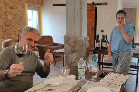 Casalnoceto: Winery Tour with Wine Tasting & Local Food Winery Visit in Alessandria - Italiano