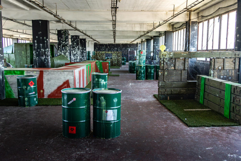 Bratislava: Private Indoor Paintball Game with Beer