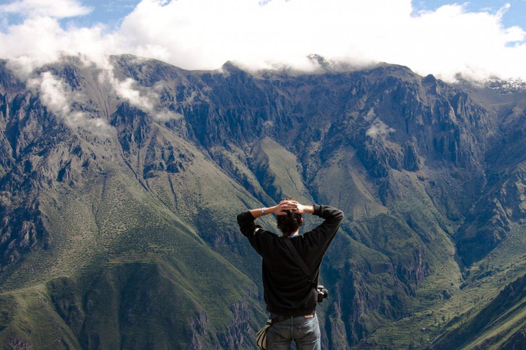 Arequipa: Colca Canyon en thermale baden dagtour