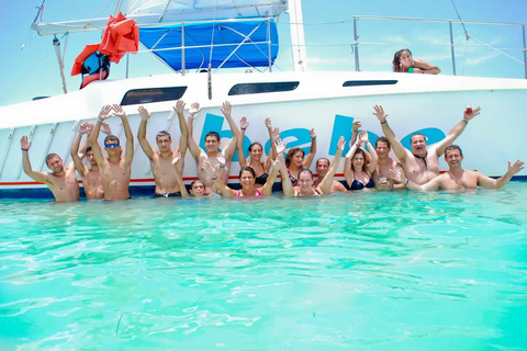 Punta Cana : Fête sur un catamaran avec boissons illimitées