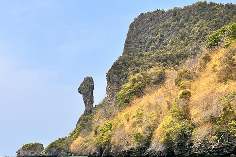 Krabi: 4 ilhas - passeio particular de barco Longtail