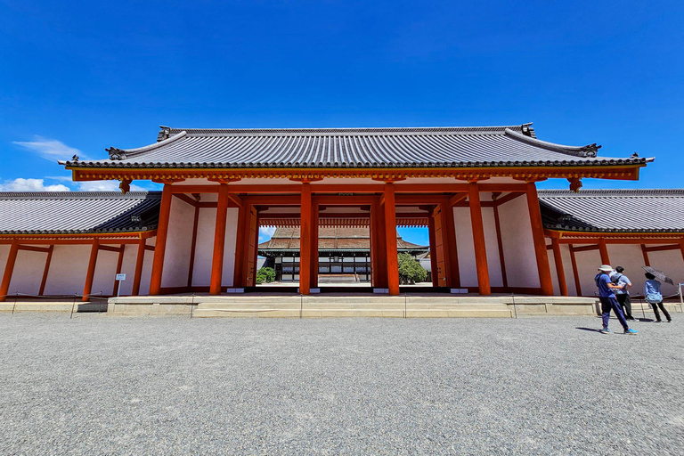 Kyoto: tour guidato a piedi del Palazzo Imperiale e del Castello NijoKyoto: tour guidato a piedi del castello Nijo e del palazzo imperiale