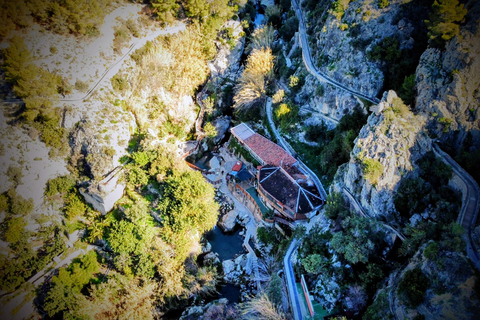 Von Alicante aus: Besuch der Algar-Wasserfälle mit Transfer