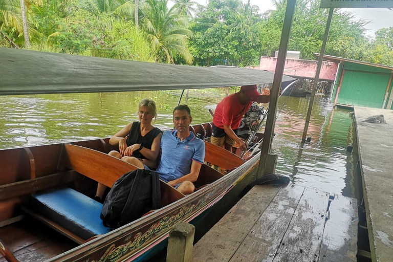 Damnoen Saduak-fietstocht van een hele dag vanuit Bangkok