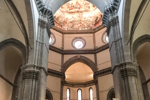 Firenze: Ingresso della cattedrale con cupola e campanileBiglietti di ingresso con 2 audioguide basate su App