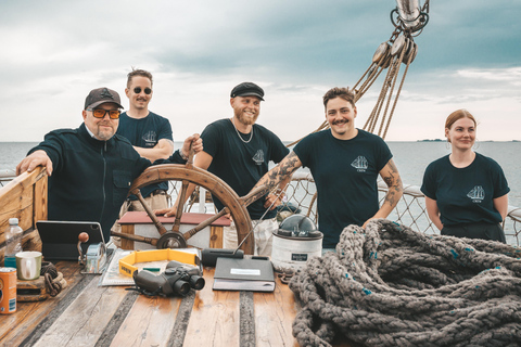 Helsinki Archipelago Sailing on a Traditional big Schooner