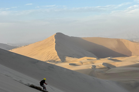 Huacachina: Private Ski & Sandboard Experience with Sunset Huacachina: Skiing & Sandboarding in the Desert