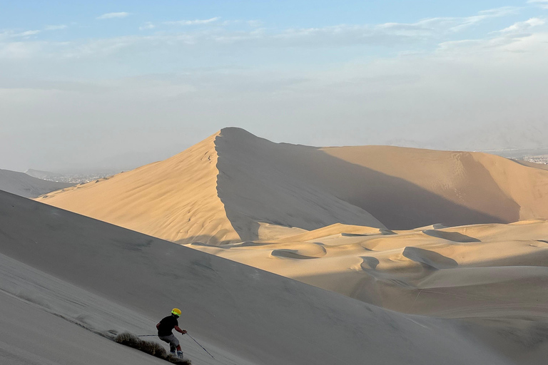 Huacachina: Private Ski & Sandboard Experience with Sunset Huacachina: Skiing & Sandboarding in the Desert