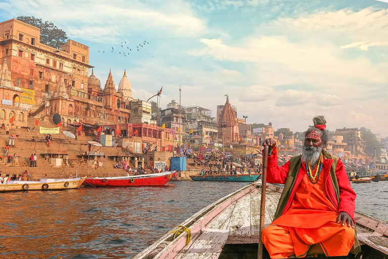 Gyllene triangeln med de spännande städerna Ayodhya och Varanasi