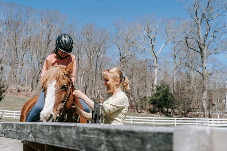 Vilnius: Guided Pony Ride for Young Children