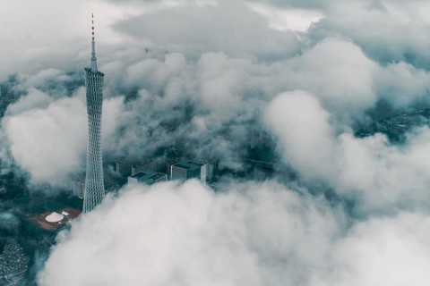 Guangzhou: Canton Tower Observation Deck and Thrill Rides 488m Outdoor Observation Ticket