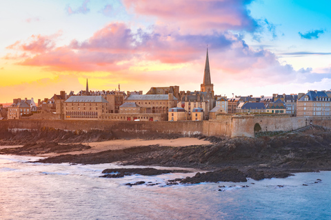 Vanuit Le Havre: Privé-excursie Mont St Michel en St Malo