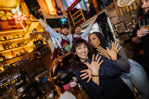 Tirana: Guided Pub Crawl with Free Shots & Photographer