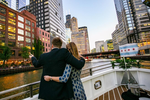 Chicago: Crociera fluviale con Brunch, Pranzo o Cena GourmetCrociera con pranzo