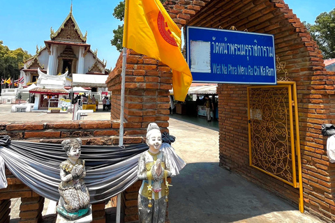 Bangkok: Ayutthaya hidden temples & tuk-tuk tour