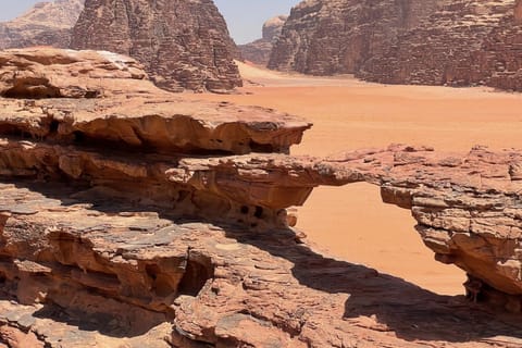 4Hour Jeep Tour (Morning or Sunset) Wadi Rum Desert Highligh