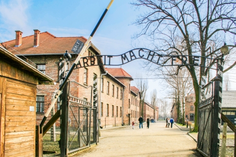 Cracovia: tour guiado 1 día a Auschwitz-Birkenau y las Minas de SalTraslado compartido y visita guiada en inglés desde el punto de encuentro