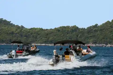 Dubrovnik: Heldagstur med båd til Elafiti Island og Blue Cave