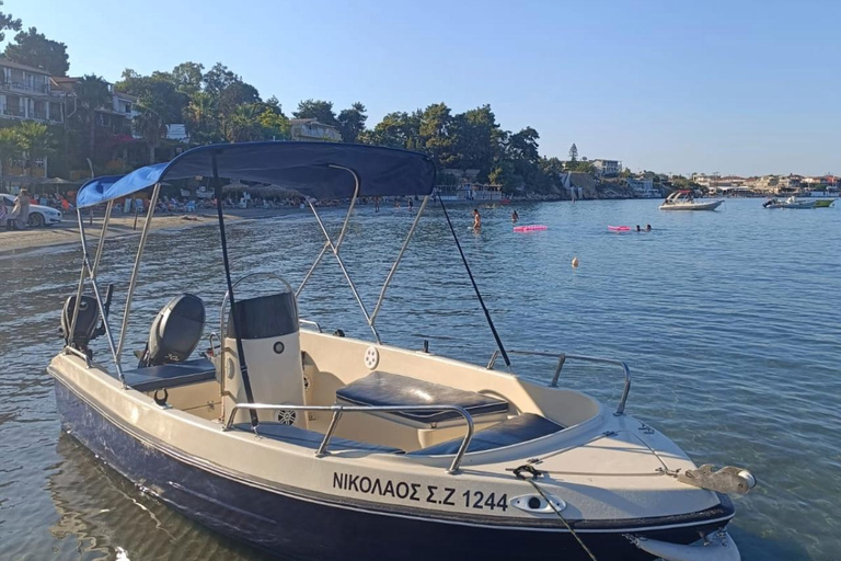 Zakynthos: Private Self Drive Speedboat Rental - No Licence