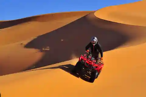 1 Hora de paseo en quad ATV por las dunas de arena con fotos profesionales