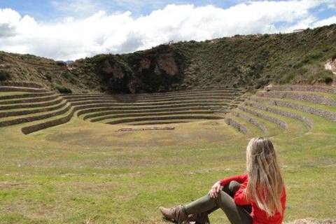 Half-day tour to Maras and Moray with local guide and panoramic views