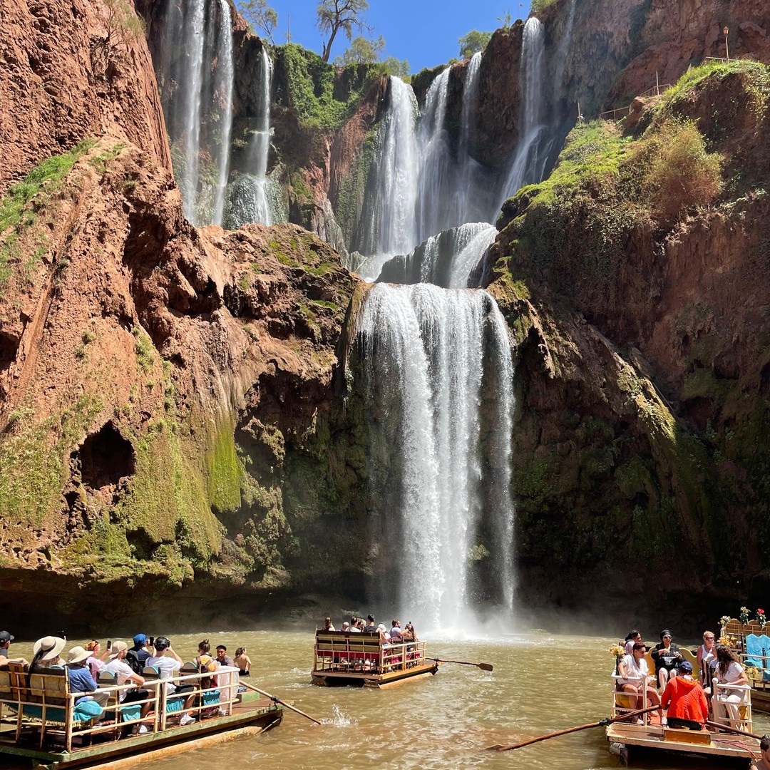 Au départ de Marrakech : Excursion Majestueuse Chutes d'Ouzoud