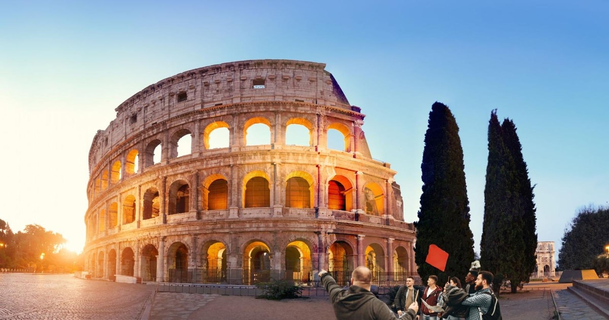 Rome : Colisée, Forum romain et entrée sur la colline du Palatin ...