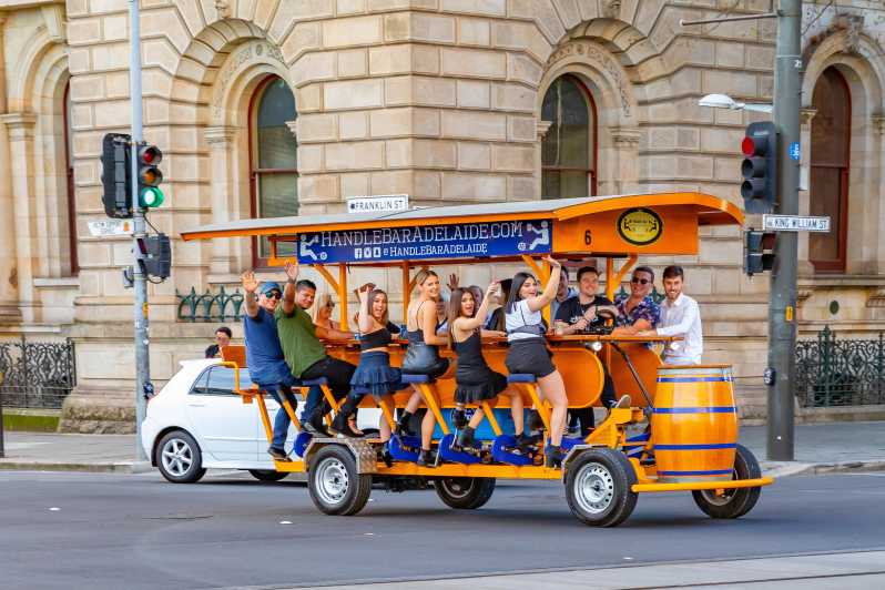 Adelaide: HandleBar Bike Tour with Pub Stops & Dinner Option