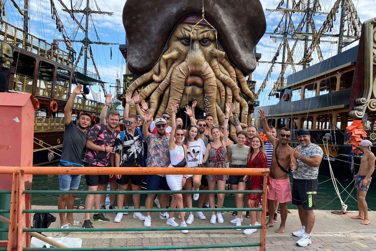 Marmaris: Pirate Cruise with Lunch & Hotel Pickup With Hotel Transfer & Alcoholic Drinks