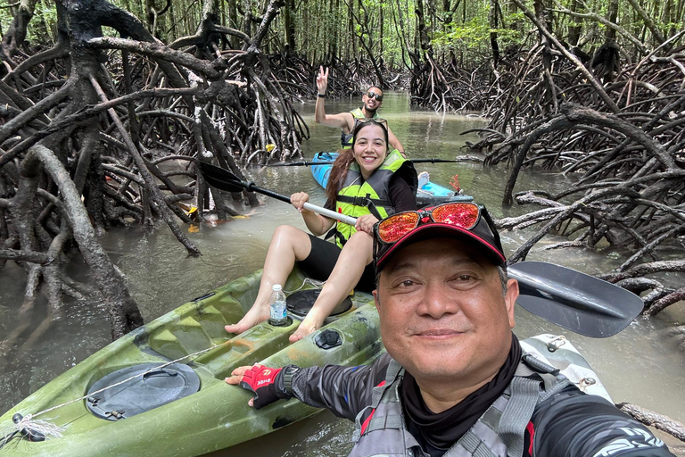 Langkawi: Kajakpaddling i mangrove med Farly