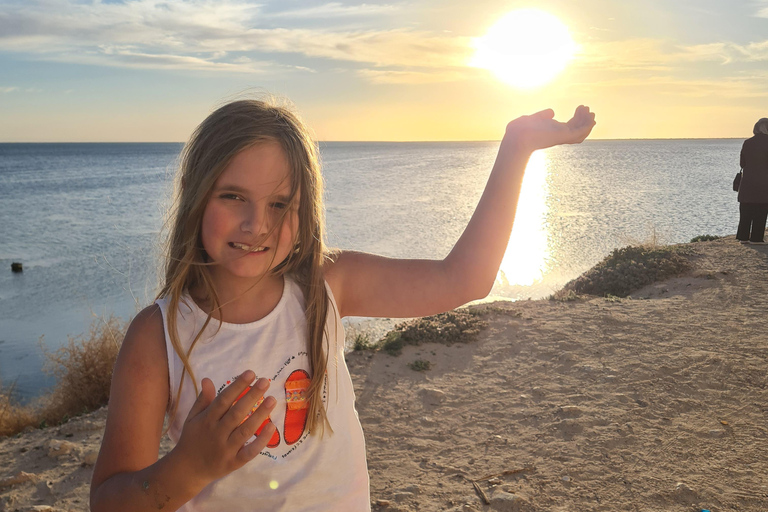 Süd-Djerba mit dem Roller: Olivenbäume, Töpferwaren und SonnenuntergangSüden von Djerba mit dem Roller: Olivenbäume, Töpferwaren und Sonnenuntergang