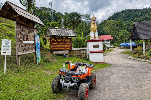 Chiangmai S : Guided ATV Adventure with Waterfalls & Temples