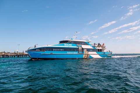 Vanuit Perth of Fremantle: veerboot- en bustour naar Rottnest IslandVanuit Fremantle: 9 uur veerboot en 13:45 uur Bayseeker bustocht
