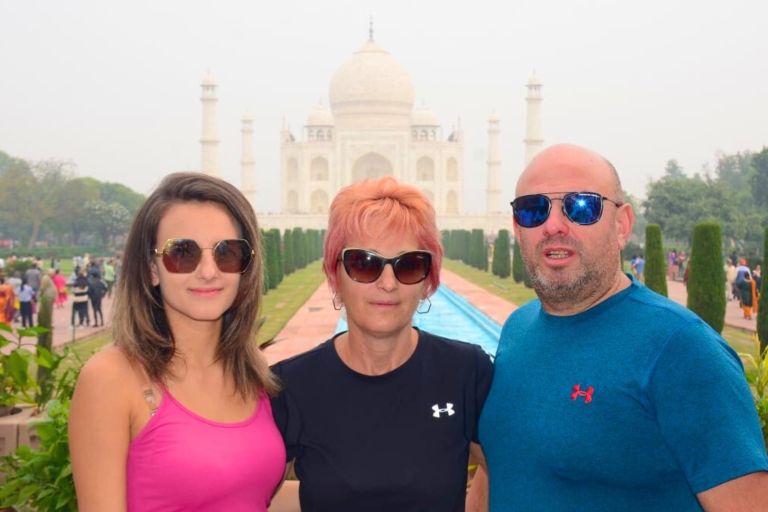 Desde Agra: Excursión al Taj Mahal con el Fuerte de Agra y Fatehpur SikriCoche con conductor, guía, entradas a monumentos y almuerzo