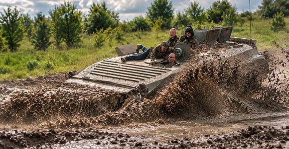 Prague: Tank Riding and AK-47 Shooting Experience