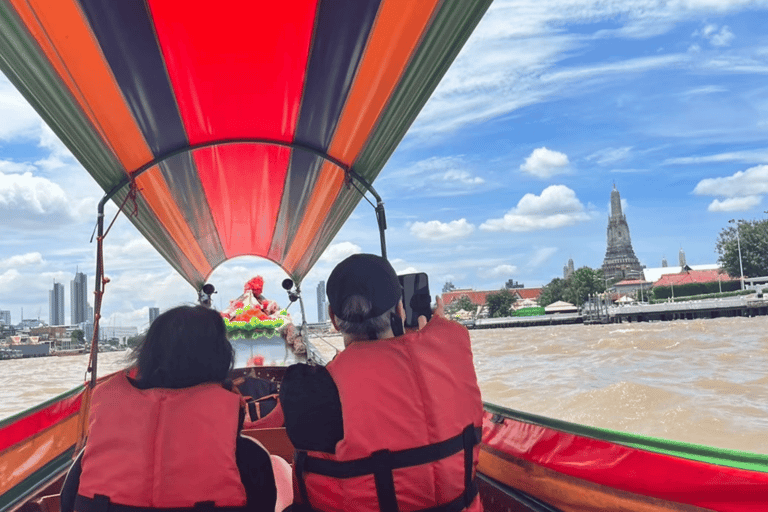 Bangkok Private Long-Tail Boat Canal Tour (1.5h)-Local Life