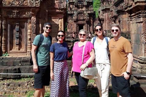 Siem Reap: Utforska Angkor 2 dagar med spansktalande guide2-dagars rundtur i liten grupp i portugisiska