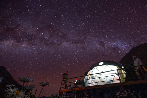 5-daagse Salkantay Trek naar Machupicchu Sky Lodge Dome