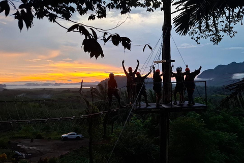 Krabi: ATV Nature Viewpoint & Zipline with Pickup Single rider : 30-Min ATV + Zipline Adventure