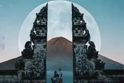 Bali : Lempuyang Temple, Tirta Gangga with Photographer