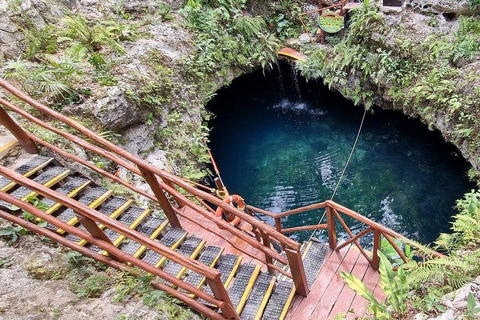 Cancun: Experiência semiprivada em um cenote com 3 cachoeiras