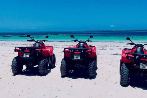 ZANZIBAR; Quad Bike Adventure Tour Around Local Village