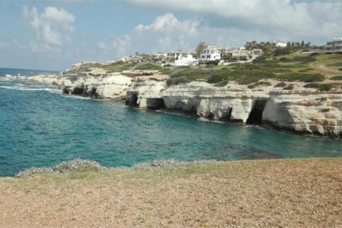 Dia inteiro nas cascatas de Akamas Adonis e na Lagoa Azul de Afrodite